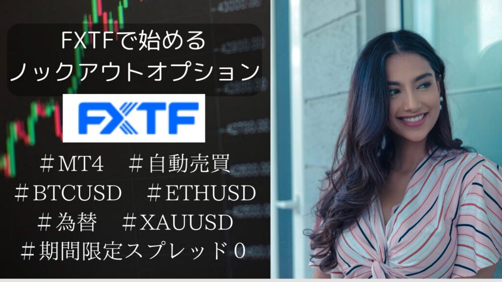 FXTFでビットコインのノックアウトオプションを始める
