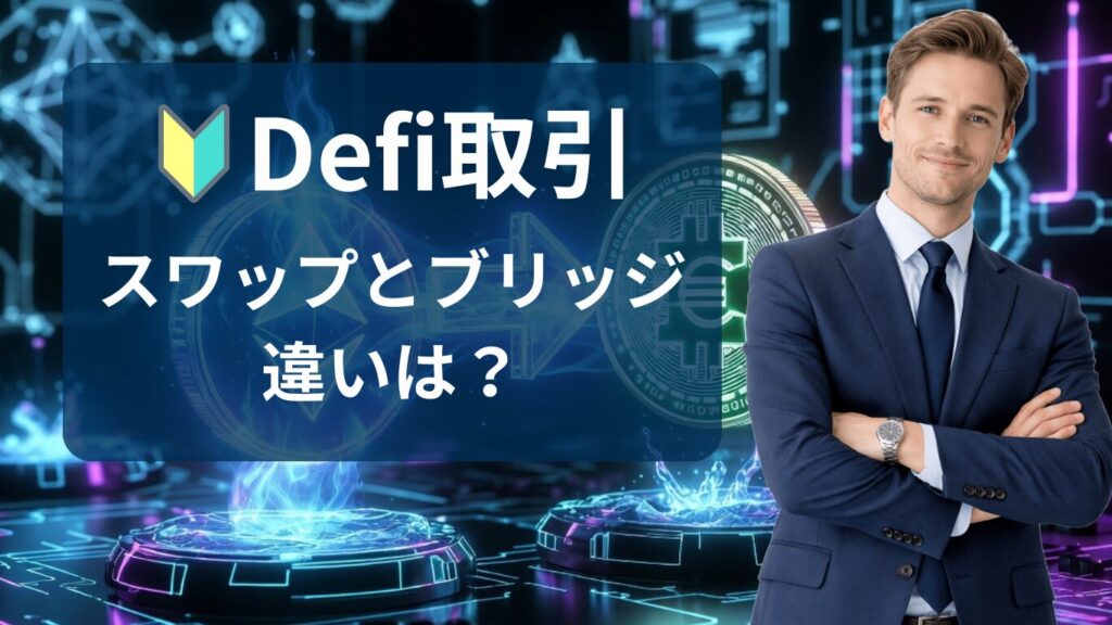 暗号資産のスワップやブリッジとは？